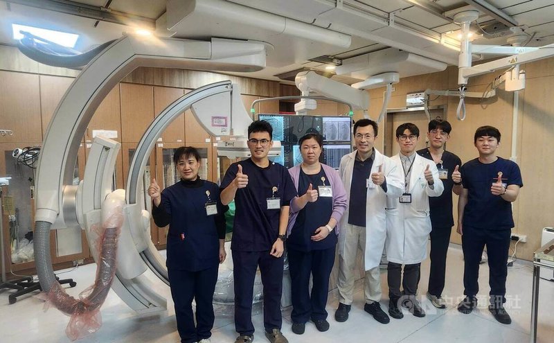 衛福部立澎湖醫院心血管照護團隊成立以來，完成逾2000例心血管介入手術，成功守護許多民眾生命。中央社  114年12月4日
