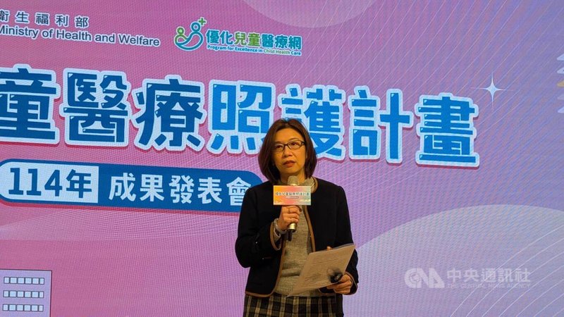 總統賴清德日前宣布衛福部將成立兒少及家庭署，衛福部即將進入第2次組織改造，次長林靜儀（圖）5日出席「114年優化兒童醫療照護成果發表會」前受訪表示，相關草案已送行政院。中央社記者曾以寧攝　114年12月5日