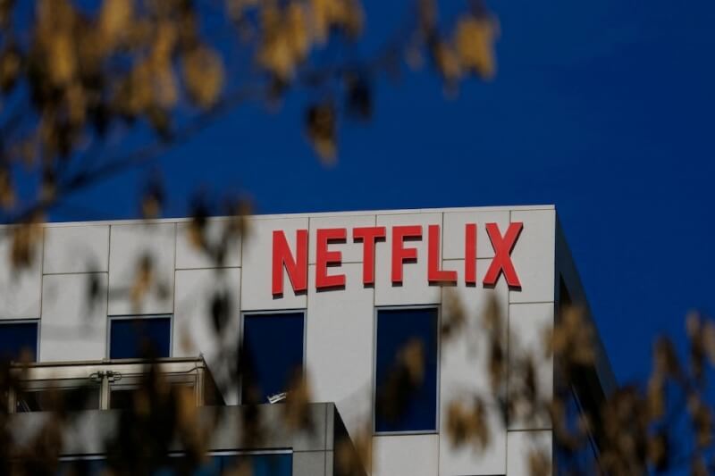 Netflix已同意以720億美元收購華納兄弟探索公司旗下影視製作及串流媒體部門。（路透社）
