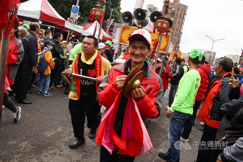 北市青山宮遶境活動將登場。（中央社檔案照片）