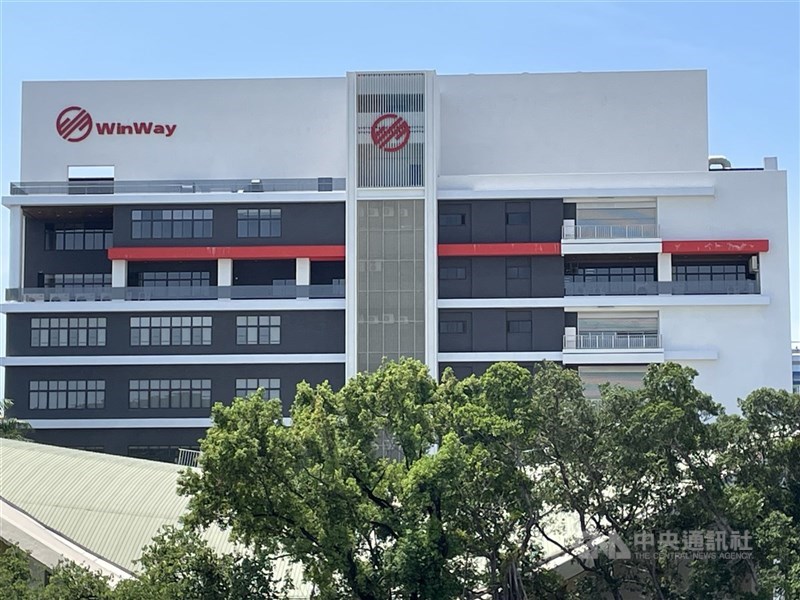 圖為穎崴高雄楠梓廠一隅。（中央社檔案照片）