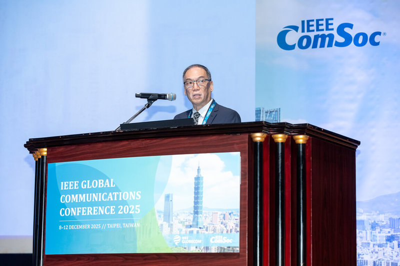 全球通訊學術會議2025 IEEE Global Communications Conference在台北舉行，聯發科9日宣布，執行副總經理暨技術長周漁君擔任會議主席。（聯發科提供）中央社記者張建中傳真 114年12月9日