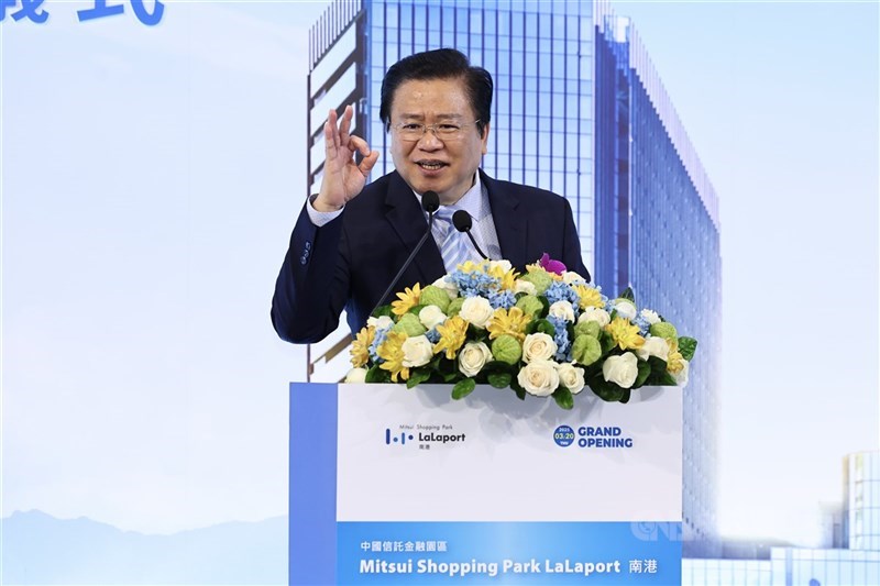 圖為商總理事長許舒博。（中央社檔案照片）