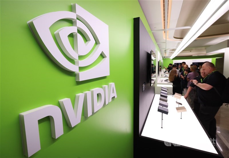 圖為輝達（NVIDIA）產品。（中央社檔案照片）