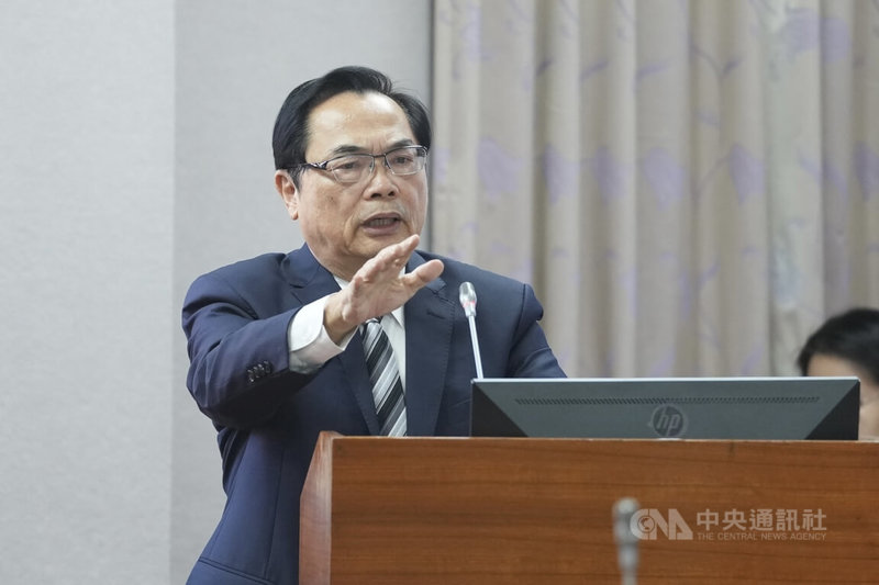 立法院司法及法制委員會10日排審「審計部組織法」修正草案，審計長陳瑞敏列席答詢立委。中央社記者徐肇昌攝 114年12月10日