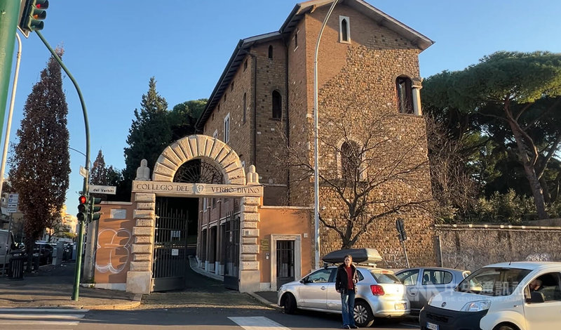 天主教聖言會在全球有超過6000名成員,圖為聖言會在羅馬的總部。中央社記者黃雅詩羅馬攝 114年12月11日