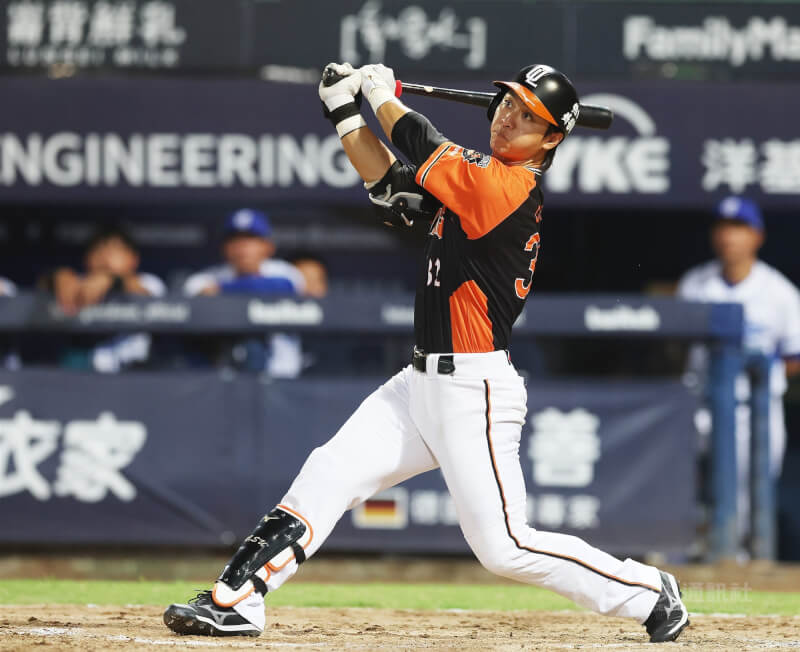 31歲外野手蘇智傑確定續留統一7-ELEVEn獅隊。（中央社檔案照片）