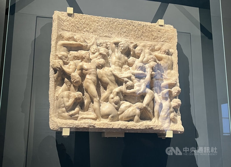 佛羅倫斯有一棟米開朗基羅故居,是他家族後代為紀念他所設立,裡面收藏他早年重要作品「半人馬之戰」。中央社記者黃雅詩佛羅倫斯攝 114年12月13日