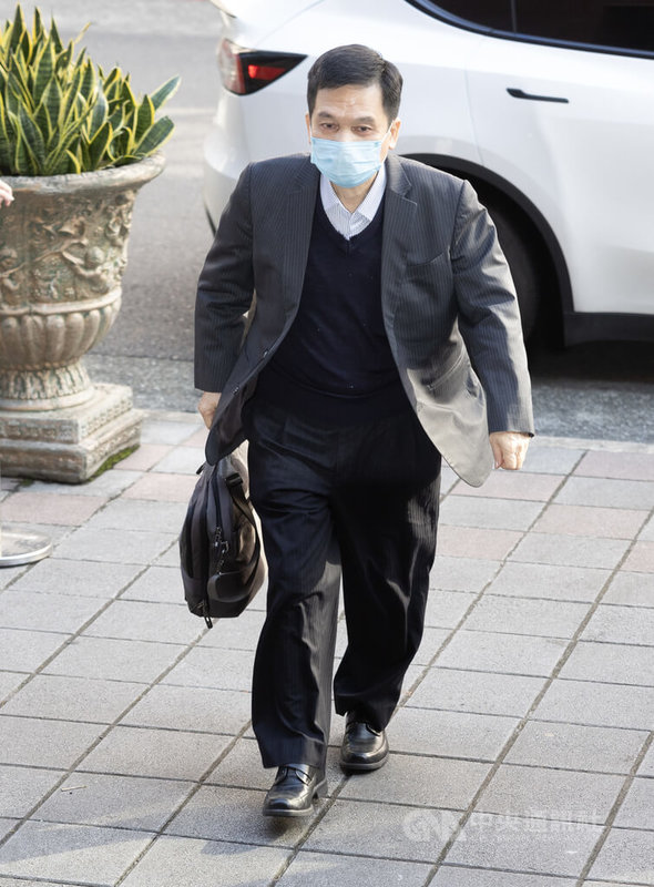 台北地方法院審理京華城及柯文哲政治獻金案，15日上午起進行言詞辯論程序，傳喚前台北市都發局長黃景茂（圖）出庭。中央社記者趙世勳攝　114年12月15日