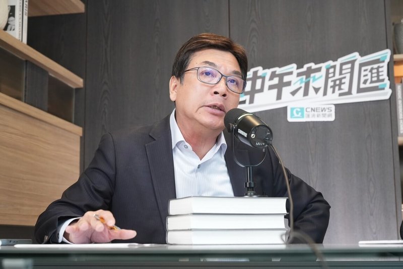 有意角逐下屆新北市長的副市長劉和然（圖）17日接受政論節目專訪，他說，歷經3任縣市長團隊努力，新北已變成國際城市，變成一個民眾可以安心居住的城市。（政論節目提供）中央社記者王鴻國傳真　114年12月17日