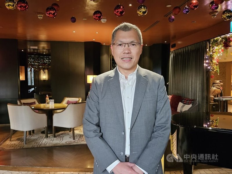 環科董事長歐仁傑預估，在車用毫米波雷達與網通電源雙引擎加持下，環科2026年營收將挑戰雙位數增長。中央社記者曾仁凱攝　114年12月18日