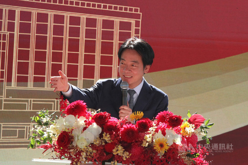 總統賴清德(圖)18日到台南出席成大沙崙醫院動土典禮致詞表示,帶動區域均衡發展建設推動需要中央健全財政支持,盼立法院支持中央政府總預算審議。中央社記者楊思瑞攝 114年12月18日