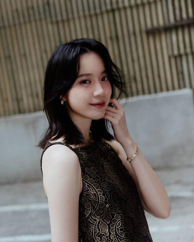 演員程予希（圖）在新劇「如果我不曾見過太陽」的演出被觀眾看見，她表示感謝；被問起近況，她透露將出發去溫哥華一個月唸英文。（星星相藝提供）中央社記者洪素津傳真　114年12月18日