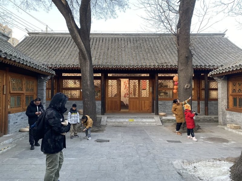 台旅會主辦的「從北京出發：走進寶島的巷弄生活」主體展覽館19至28日在北京晉江會館（林海音故居）舉行。圖為北京晉江會館（林海音故居）。中央社記者呂佳蓉北京攝　114年12月21日