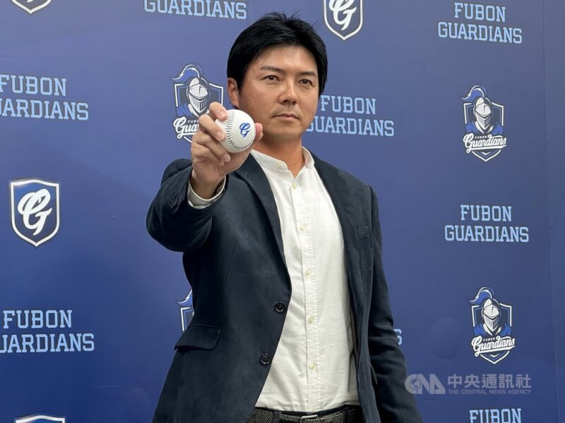 中華職棒富邦悍將執行副領林威助。（中央社檔案照片）