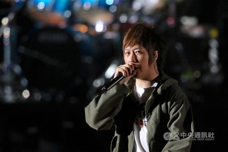 五月天主唱阿信。（中央社檔案照片）