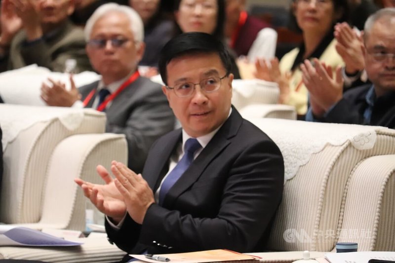 中國大陸國台辦副主任趙世通23日出席第7屆中華民族抗日戰爭史與抗戰精神傳承研討會暨「中華民族抗日戰爭大事記」新書發布會。中央社記者呂佳蓉北京攝　114年12月23日