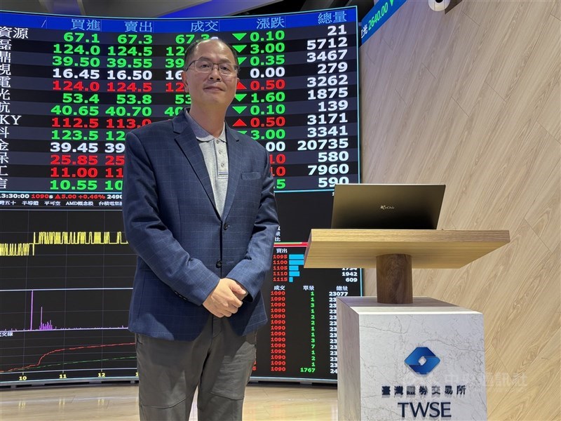 圖為士紙總經理闕啟文。 （中央社檔案照片）