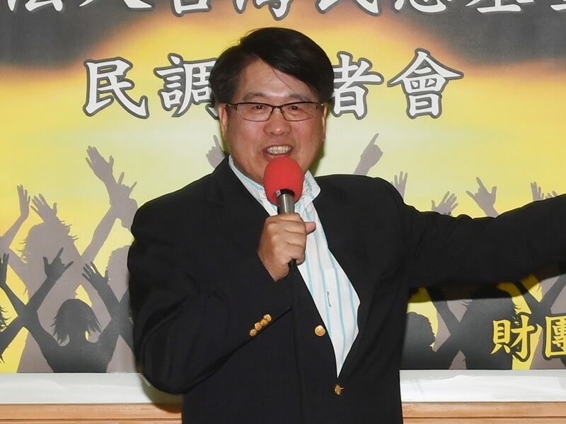 台灣民意教育基金會董事長游盈隆。（中央社檔案照片）