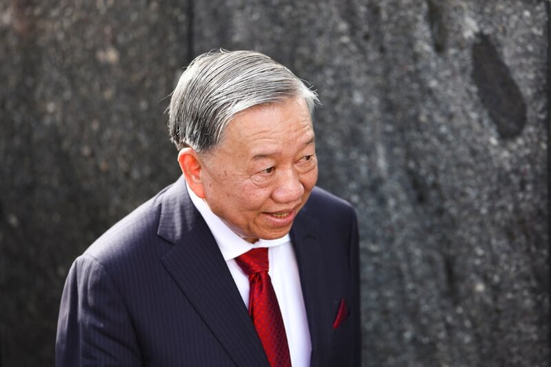 越南共產黨總書記蘇林。（路透社）