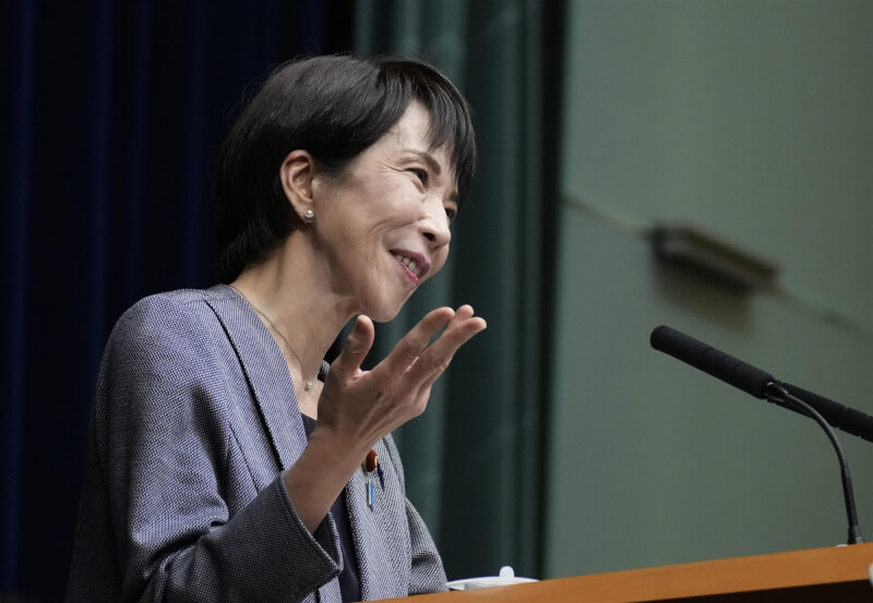 日本首相高市早苗。（共同社）