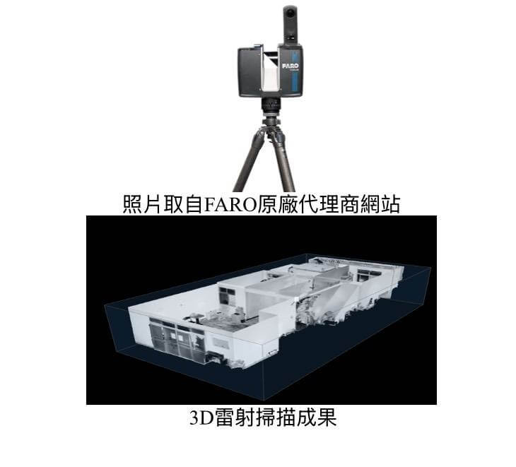 北市預謀隨機攻擊事件釀嚴重死傷。專案小組24日上午重回誠品南西店，運用運用3D雷射掃描儀進行犯罪現場重建。（台北市警察局提供）中央社記者黃麗芸傳真 114年12月24日