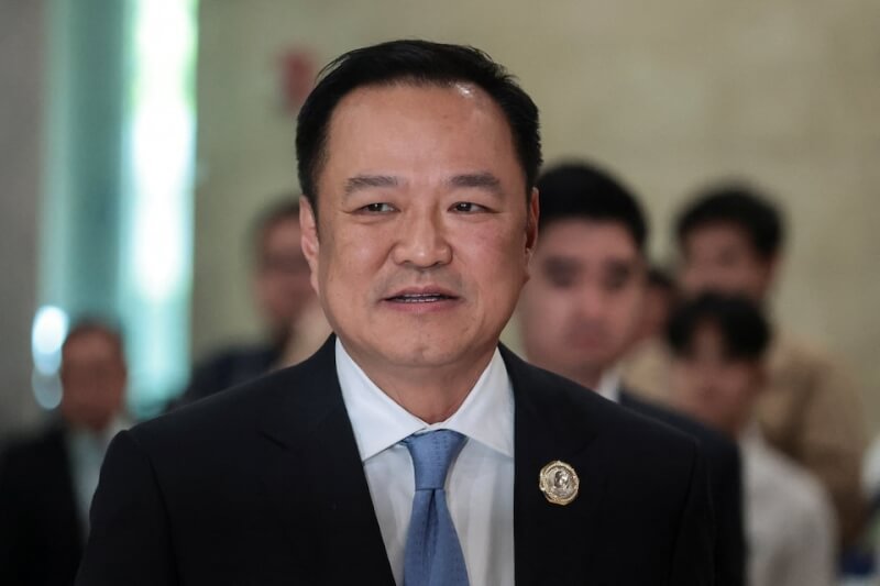 泰國總理阿努廷。（路透社）