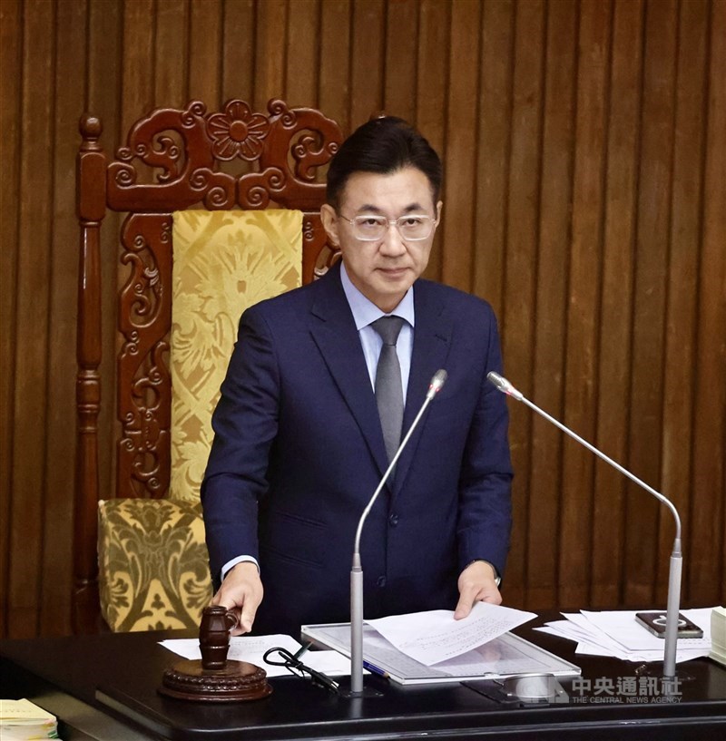 圖為立法院副院長江啟臣（中央社檔案照片）