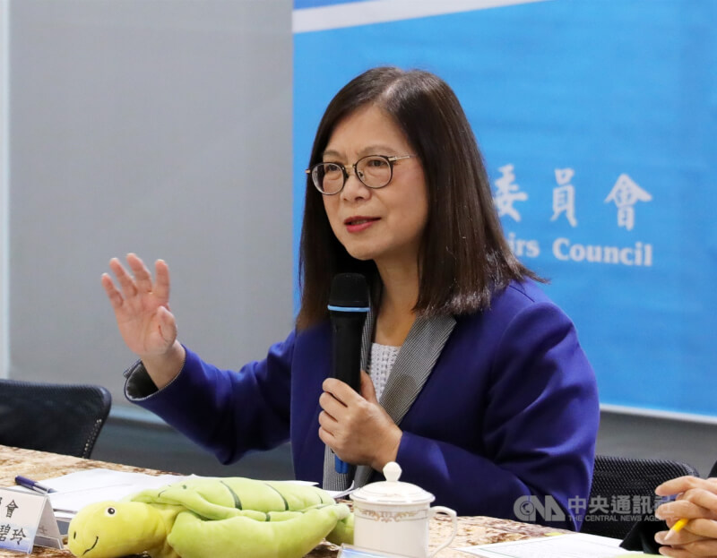 海委會主委管碧玲。（中央社檔案照片）