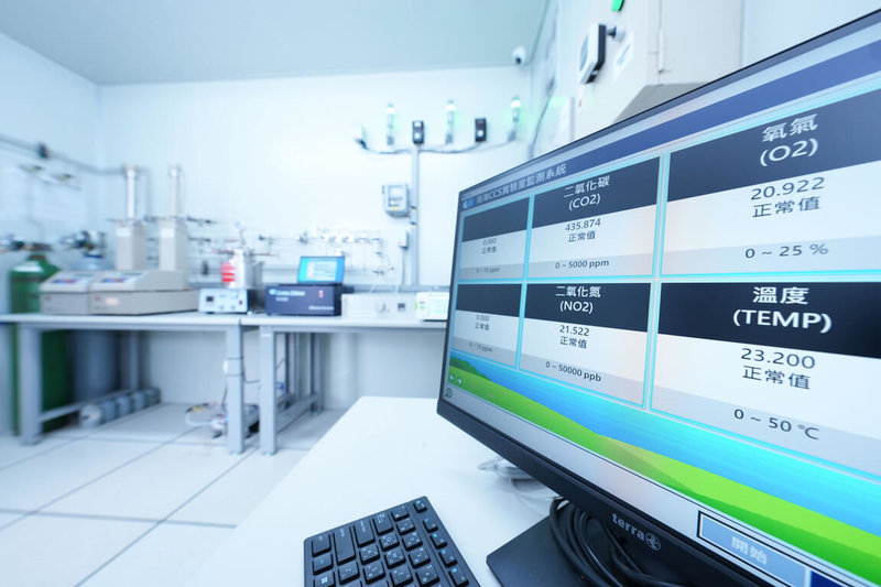 鴻海31日宣布，與英國企業Pace CCS合作，在台北啟用聯合實驗室，布局碳捕捉與封存技術。（鴻海提供）中央社記者鍾榮峰傳真　114年12月31日