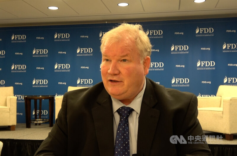 美國退役海軍少將蒙哥馬利。（中央社檔案照片）