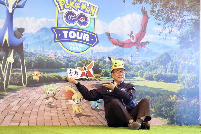 手機遊戲Pokémon GO將舉辦「Pokémon GO Tour：卡洛斯－台南」活動，台南市長黃偉哲（圖）5日出席宣傳記者會表示，這次活動並非既有活動延續，而是一場全新體驗，歡迎大家到台南參與盛會。（台南市政府提供）中央社記者楊思瑞台南傳真　115年1月5日