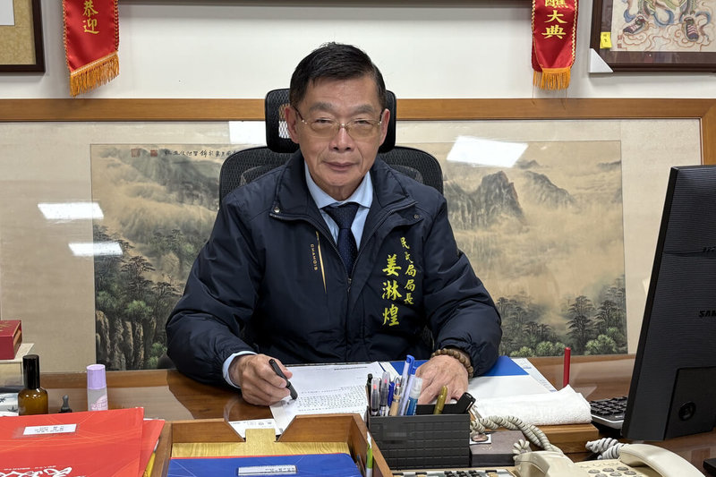 因應地方制度法修正直轄市副市長及副秘書長得各增置至3人，台南市政府6日宣布新增副市長，將由民政局長姜淋煌（圖）出任。（台南市政府提供）中央社記者楊思瑞台南傳真　115年1月6日