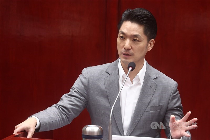 圖為台北市長蔣萬安。（中央社檔案照片）