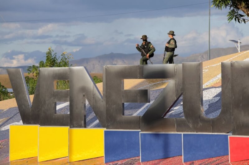 圖為委內瑞拉邊境。（路透社）