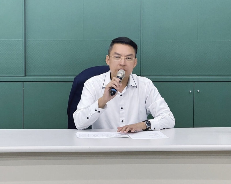 民進黨高雄市黨部6日召開執行委員會議，通過高雄市2026年市議員選舉建議提名席次，不含原住民選區，總計提名34席。（民進黨高雄市黨部提供）中央社記者蔡孟妤傳真　115年1月6日