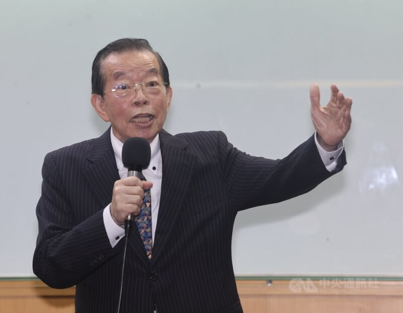 總統府資政謝長廷。（中央社檔案照片）