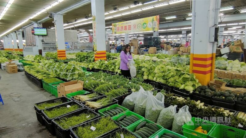 農產品交易示意圖。（中央社檔案照片）