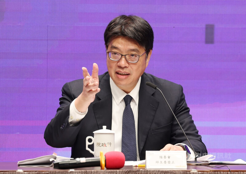 陸委會主委邱垂正。（中央社檔案照片）