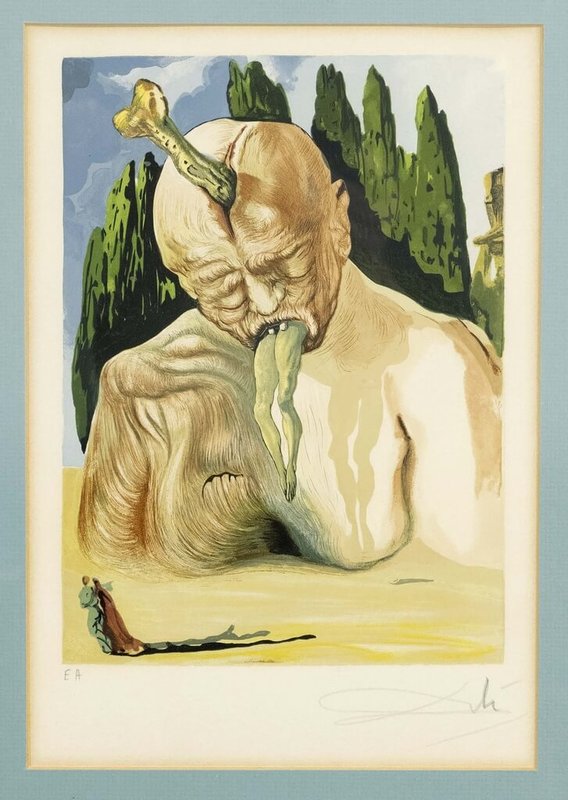 台北市立美術館公布2026年度亮點計畫,將推出多個強檔特展,包含「超現實主義:對話中的世界」預計自4月25日起展出,展出包括藝術家達利「神曲」系列第27號「邏輯學魔鬼」等作品。(北美館提供)中央社記者王寶兒傳真 115年1月7日