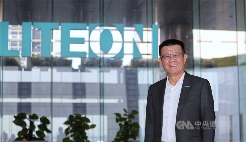 圖為光寶科總經理邱森彬。 （中央社檔案照片）