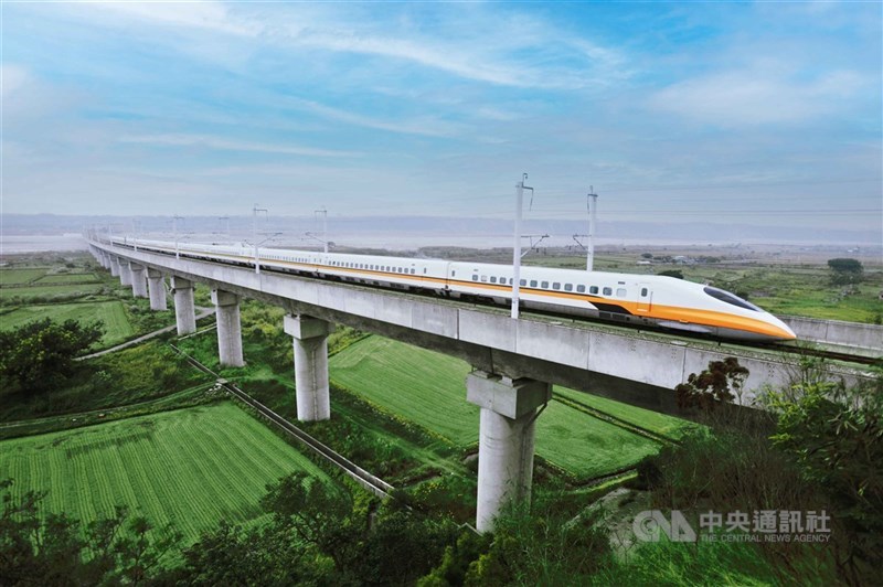 台灣高速鐵路股份有限公司攜手百家飯店推永續旅遊。（中央社檔案照片）