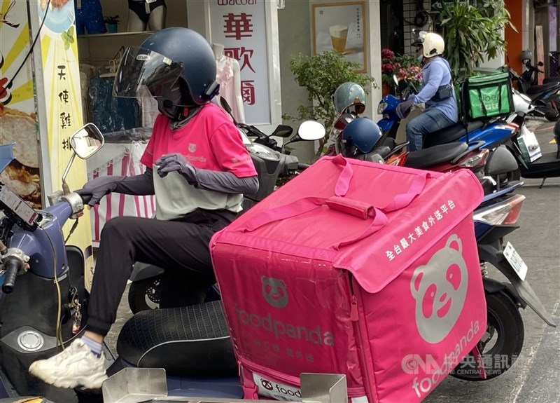 外送運價最快春節後討論。（中央社檔案照片）