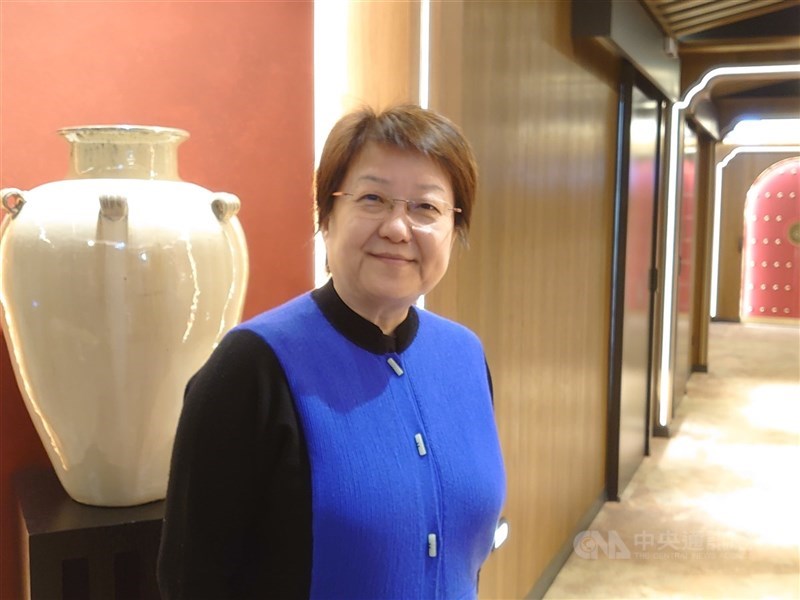 圖為閎康董事長謝詠芬。(中央社檔案照片)