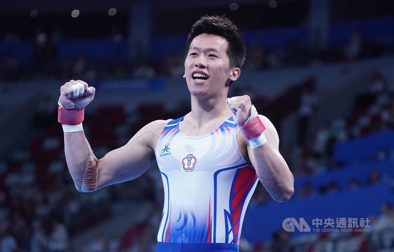 圖為體操好手「鞍馬王子」李智凱。（中央社檔案照片）