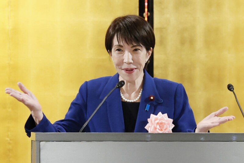 日本首相高市早苗。（共同社）