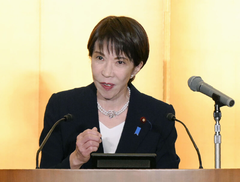 日本首相高市早苗。（共同社）