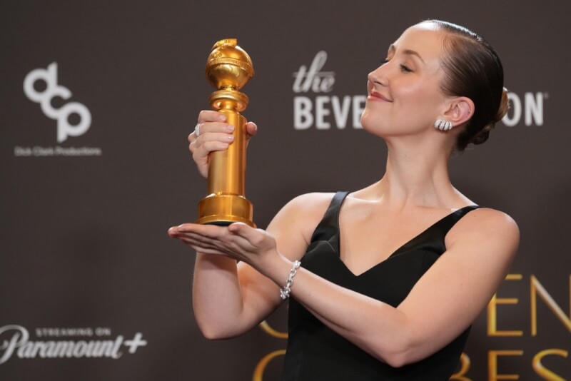 第83屆金球獎最佳迷你影集或電視電影女配角由艾琳多爾蒂摘下。(美聯社)