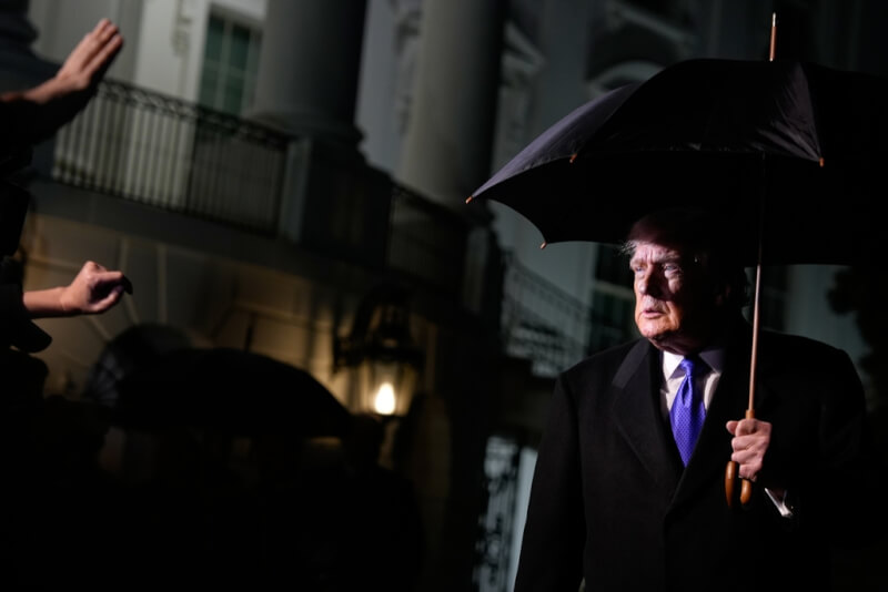 美國總統川普。（美聯社）