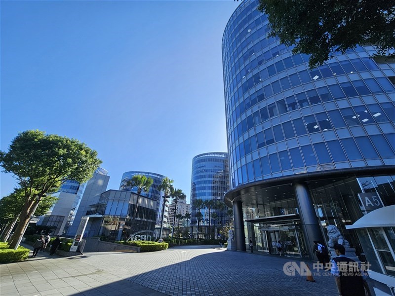 圖為台塑企業內湖總部大樓。 （中央社檔案照片）